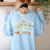 MTSS Team Appreciation Week Teacher Back To School Women's Sweatshirt Back Print Light Blue MTSS Team Appreciation Week Teacher Back To School Women's Sweatshirt Back Print Light Blue