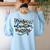 Music Education Matters Music Teacher Appreciation Women Women's Sweatshirt Back Print Light Blue Music Education Matters Music Teacher Appreciation Women Women's Sweatshirt Back Print Light Blue