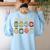 Music Is My Jam Back To School Music Teacher Specials Team Women's Sweatshirt Back Print Light Blue Music Is My Jam Back To School Music Teacher Specials Team Women's Sweatshirt Back Print Light Blue