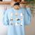 Music Teacher Halloween Music Teacher Education Women's Sweatshirt Back Print Light Blue Music Teacher Halloween Music Teacher Education Women's Sweatshirt Back Print Light Blue