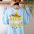 Nacho Average Teacher Cinco De Mayo Teacher Fiesta Women's Sweatshirt Back Print Light Blue Nacho Average Teacher Cinco De Mayo Teacher Fiesta Women's Sweatshirt Back Print Light Blue