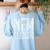 Nem Tudom Hungarian Teacher I Don't Know Men Women Girls Kids T-Shirt Women's Sweatshirt Back Print Light Blue