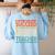 If You Have No Success At First Try It With a Fun Maths Teacher Women's Sweatshirt Back Print Light Blue If You Have No Success At First Try It With a Fun Maths Teacher Women's Sweatshirt Back Print Light Blue