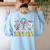 Nothing Beats 2nd Second Grade Back To School Teacher Kids Women's Sweatshirt Back Print Light Blue Nothing Beats 2nd Second Grade Back To School Teacher Kids Women's Sweatshirt Back Print Light Blue