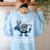 Nothing Beats 3rd Grade Back To School Kids Teachers Women's Sweatshirt Back Print Light Blue Nothing Beats 3rd Grade Back To School Kids Teachers Women's Sweatshirt Back Print Light Blue
