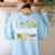 Novelty Montessori Studying Learning Schooling Teacher Love For Men Women Women's Sweatshirt Back Print Light Blue Novelty Montessori Studying Learning Schooling Teacher Love For Men Women Women's Sweatshirt Back Print Light Blue