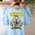 Onizuka Great Teacher Classic Anime Women's Sweatshirt Back Print Light Blue