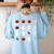 Order Of Operations Halloween Quiz Math Teacher For Men Women Kids Women's Sweatshirt Back Print Light Blue Order Of Operations Halloween Quiz Math Teacher For Men Women Kids Women's Sweatshirt Back Print Light Blue