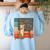 Otter Professor Teacher Teaching Maths Mathematics Women's Sweatshirt Back Print Light Blue Otter Professor Teacher Teaching Maths Mathematics Women's Sweatshirt Back Print Light Blue