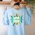 Para Shirt Super Para Paraprofessional Teacher Women's Sweatshirt Back Print Light Blue Para Shirt Super Para Paraprofessional Teacher Women's Sweatshirt Back Print Light Blue