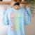Para Tour Paraprofessional Squad Rock Teacher Back To School Women's Sweatshirt Back Print Light Blue Para Tour Paraprofessional Squad Rock Teacher Back To School Women's Sweatshirt Back Print Light Blue