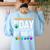 Paraprofessional Educator Teacher Para Classroom Assistant Women's Sweatshirt Back Print Light Blue Paraprofessional Educator Teacher Para Classroom Assistant Women's Sweatshirt Back Print Light Blue