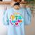 Parents Teacher Association Team Supporter PTA Squad For Men Women Girls Kids Women's Sweatshirt Back Print Light Blue Parents Teacher Association Team Supporter PTA Squad For Men Women Girls Kids Women's Sweatshirt Back Print Light Blue
