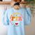 Parents Teacher Association Team Supporter PTA Treasurer For Men Women Girls Kids Women's Sweatshirt Back Print Light Blue Parents Teacher Association Team Supporter PTA Treasurer For Men Women Girls Kids Women's Sweatshirt Back Print Light Blue
