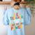 PE Gym School Coach PE Teacher What's Your Superhero Power Women's Sweatshirt Back Print Light Blue PE Gym School Coach PE Teacher What's Your Superhero Power Women's Sweatshirt Back Print Light Blue