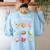 Physical Education Teacher PE Teacher Specials Back School Women's Sweatshirt Back Print Light Blue