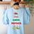 Physics Teacher Christmas Elf Christmas Cheer Women's Sweatshirt Back Print Light Blue Physics Teacher Christmas Elf Christmas Cheer Women's Sweatshirt Back Print Light Blue