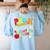 Pre-k Where The Adventure Begins First Day Of Prek Teacher Women's Sweatshirt Back Print Light Blue Pre-k Where The Adventure Begins First Day Of Prek Teacher Women's Sweatshirt Back Print Light Blue