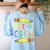 Pre-K Crew PreK Teachers Back To School Women's Sweatshirt Back Print Light Blue Pre-K Crew PreK Teachers Back To School Women's Sweatshirt Back Print Light Blue