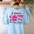 Preschool Teacher In October We Wear Pink Breast Cancer Women's Sweatshirt Back Print Light Blue Preschool Teacher In October We Wear Pink Breast Cancer Women's Sweatshirt Back Print Light Blue