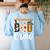 Principal Boo Crew Ghost Halloween Teachers School Matching Women's Sweatshirt Back Print Light Blue Principal Boo Crew Ghost Halloween Teachers School Matching Women's Sweatshirt Back Print Light Blue