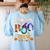 Principal Boo Crew Teacher Student Halloween Costume For Men Women Kids Women's Sweatshirt Back Print Light Blue Principal Boo Crew Teacher Student Halloween Costume For Men Women Kids Women's Sweatshirt Back Print Light Blue
