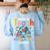 Proud To Teach Multilingual Learner ESL English Teacher Women's Sweatshirt Back Print Light Blue Proud To Teach Multilingual Learner ESL English Teacher Women's Sweatshirt Back Print Light Blue