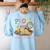 Prove It Text Evidence English Teacher Reading Teacher Women's Sweatshirt Back Print Light Blue Prove It Text Evidence English Teacher Reading Teacher Women's Sweatshirt Back Print Light Blue