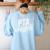 PTA Squad Parent Teacher Association Back To School Teacher Women's Sweatshirt Back Print Light Blue PTA Squad Parent Teacher Association Back To School Teacher Women's Sweatshirt Back Print Light Blue