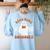 Read More Books Cute Ghost Reading Book Teacher Halloween Women's Sweatshirt Back Print Light Blue Read More Books Cute Ghost Reading Book Teacher Halloween Women's Sweatshirt Back Print Light Blue