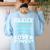 I Read Braille Tell Me Your Superpower Braille Teacher For Men Women Women's Sweatshirt Back Print Light Blue I Read Braille Tell Me Your Superpower Braille Teacher For Men Women Women's Sweatshirt Back Print Light Blue