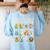 Reading Teacher How To Become a Better Reader Book Lover Fun Women's Sweatshirt Back Print Light Blue Reading Teacher How To Become a Better Reader Book Lover Fun Women's Sweatshirt Back Print Light Blue
