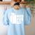 Red For Ed Teacher Support Public Education For Men Women Kids Women's Sweatshirt Back Print Light Blue Red For Ed Teacher Support Public Education For Men Women Kids Women's Sweatshirt Back Print Light Blue