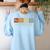 Retired Chemistry Teacher Science Retirement Chemistry Women's Sweatshirt Back Print Light Blue Retired Chemistry Teacher Science Retirement Chemistry Women's Sweatshirt Back Print Light Blue