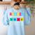 Retired Science Teacher Periodic Table Teacher Life Women's Sweatshirt Back Print Light Blue Retired Science Teacher Periodic Table Teacher Life Women's Sweatshirt Back Print Light Blue