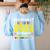 Retirement Primary Elementary Teacher 2026 Retiring Progress Women's Sweatshirt Back Print Light Blue Retirement Primary Elementary Teacher 2026 Retiring Progress Women's Sweatshirt Back Print Light Blue