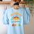 Retiring Science Teacher Retirement Women's Sweatshirt Back Print Light Blue Retiring Science Teacher Retirement Women's Sweatshirt Back Print Light Blue
