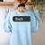 Retro ABCD Teacher Tour Kindergarten Teacher Back To School Women's Sweatshirt Back Print Light Blue Retro ABCD Teacher Tour Kindergarten Teacher Back To School Women's Sweatshirt Back Print Light Blue