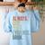 Retro ALways Cite Your Evidence Bruh ELA Teacher For Men Women Kids Women's Sweatshirt Back Print Light Blue
