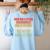 Riddle Wordplay Joke For Grammar Nerds And Teachers Women's Sweatshirt Back Print Light Blue Riddle Wordplay Joke For Grammar Nerds And Teachers Women's Sweatshirt Back Print Light Blue