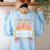 Ringmaster Teacher Circus Party Ringmaster Carnival Women's Sweatshirt Back Print Light Blue Ringmaster Teacher Circus Party Ringmaster Carnival Women's Sweatshirt Back Print Light Blue