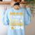 This Is My Scary Music Teacher Halloween Costumes Pajama Women's Sweatshirt Back Print Light Blue This Is My Scary Music Teacher Halloween Costumes Pajama Women's Sweatshirt Back Print Light Blue