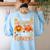 School Thankful I Teach The Cutest Little Turkeys Thanksgiving Teacher Women's Sweatshirt Back Print Light Blue School Thankful I Teach The Cutest Little Turkeys Thanksgiving Teacher Women's Sweatshirt Back Print Light Blue