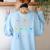 In My Science Teacher Era Science Teacher Women's Sweatshirt Back Print Light Blue In My Science Teacher Era Science Teacher Women's Sweatshirt Back Print Light Blue