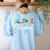 Science Teacher Tie Dye First Day Of School Back To School Men Women Girls Kids Women's Sweatshirt Back Print Light Blue Science Teacher Tie Dye First Day Of School Back To School Men Women Girls Kids Women's Sweatshirt Back Print Light Blue
