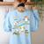 Silly Goose Behavior Analyst RBT ABA Therapy SPED Teacher Women's Sweatshirt Back Print Light Blue Silly Goose Behavior Analyst RBT ABA Therapy SPED Teacher Women's Sweatshirt Back Print Light Blue