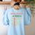 Social Studies Is Relevant History Teacher History Buff Women's Sweatshirt Back Print Light Blue Social Studies Is Relevant History Teacher History Buff Women's Sweatshirt Back Print Light Blue