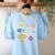 Solar System Learning Is Out Of This World Science Teacher Women's Sweatshirt Back Print Light Blue Solar System Learning Is Out Of This World Science Teacher Women's Sweatshirt Back Print Light Blue