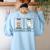 Special Education Teacher First Then Visual I Am Working For Men Women Girls Kids Women's Sweatshirt Back Print Light Blue Special Education Teacher First Then Visual I Am Working For Men Women Girls Kids Women's Sweatshirt Back Print Light Blue