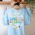 Special Education Teacher SPED Squad Team Kids Men Groovy Women's Sweatshirt Back Print Light Blue Special Education Teacher SPED Squad Team Kids Men Groovy Women's Sweatshirt Back Print Light Blue